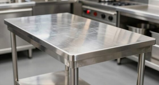 ergonomic stainless steel height