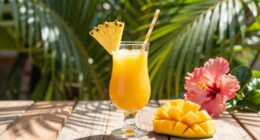 exotic refreshing tropical flavors