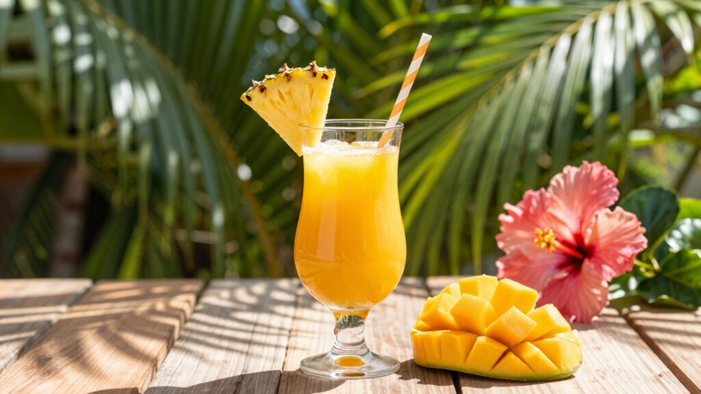 exotic refreshing tropical flavors