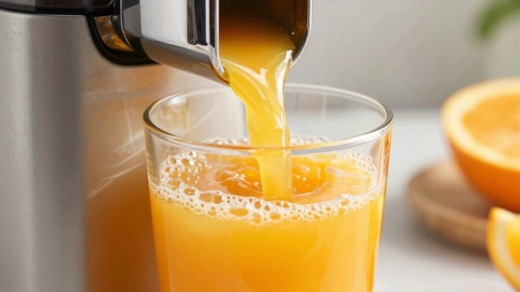 fresh juice retains vibrant flavor