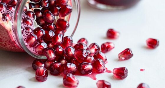 handling pomegranate juicing mess