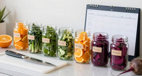 implementing a weekly juice rotation