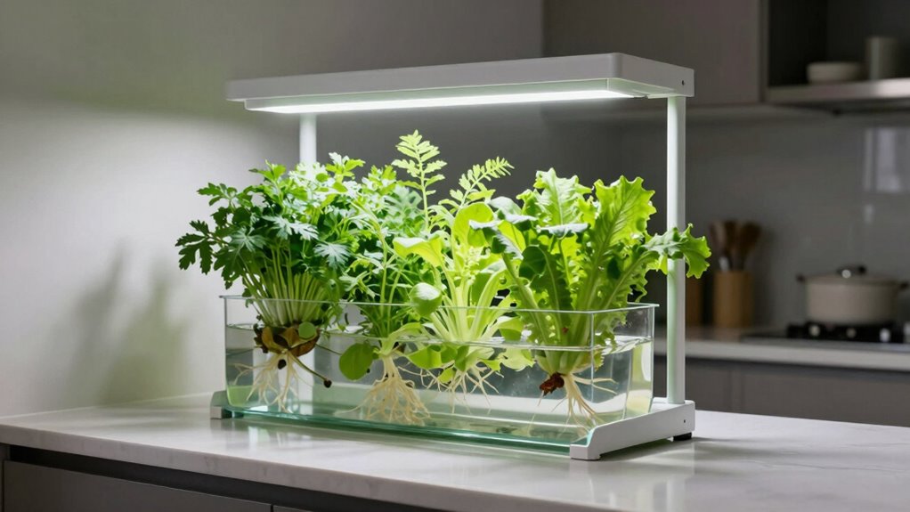 indoor hydroponic urban farming