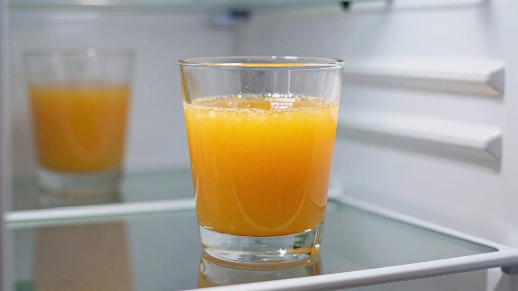 juice darkening varies by temperature