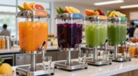 juice dispenser service improvements