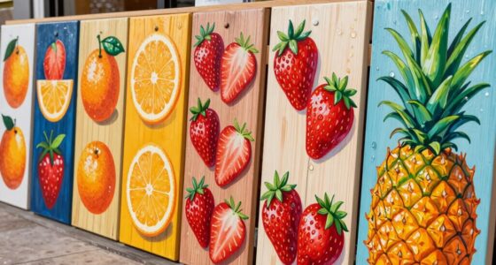 juice flavor menu boards