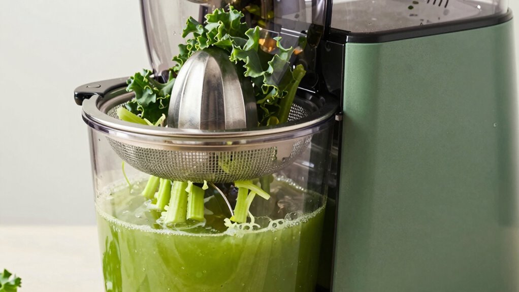 juicing machines fiber efficiency