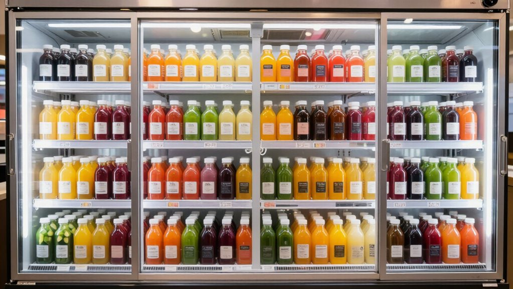 lighting and shelf arrangement