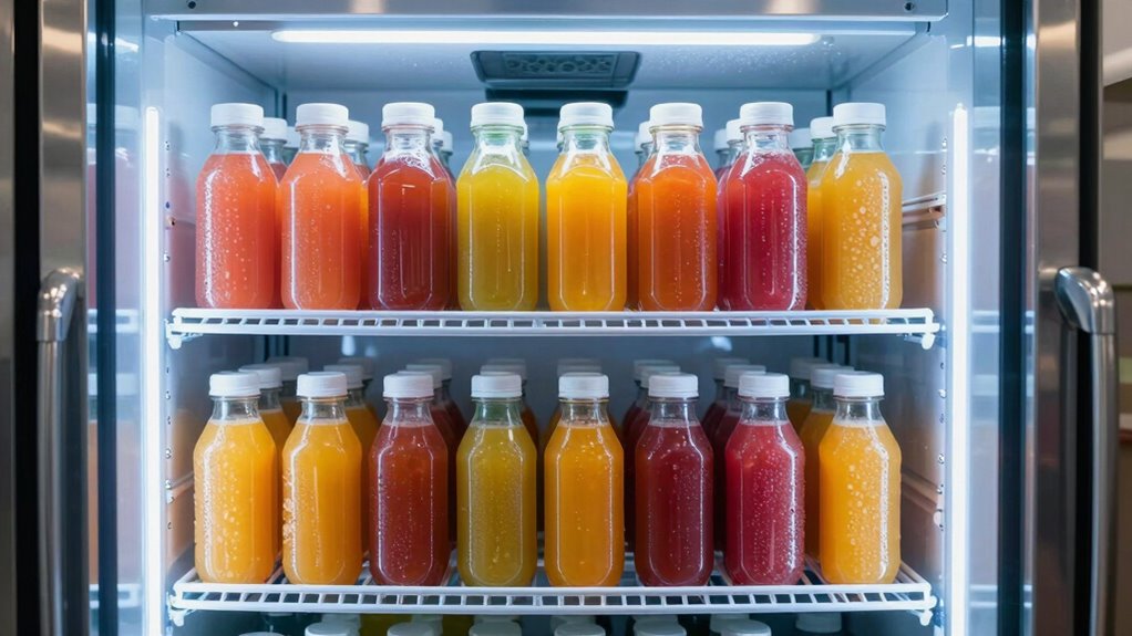 monitoring cooler temperature trends