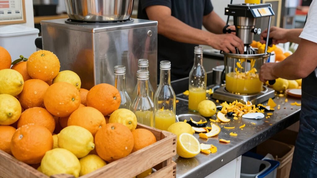 optimized citrus juicing efficiency