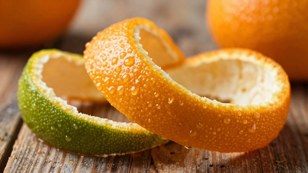 organic citrus peel aroma