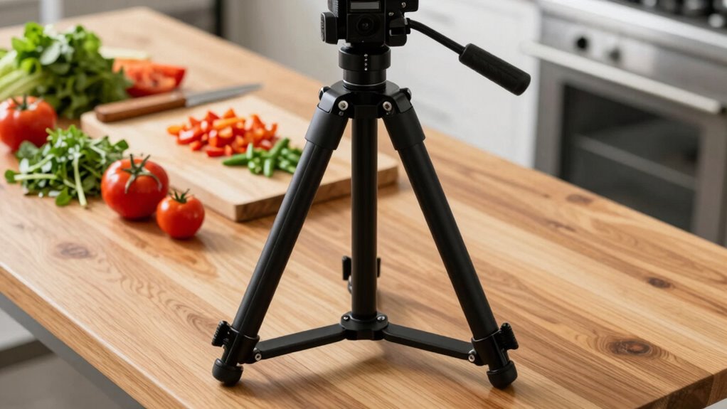 overhead tripod stability importance