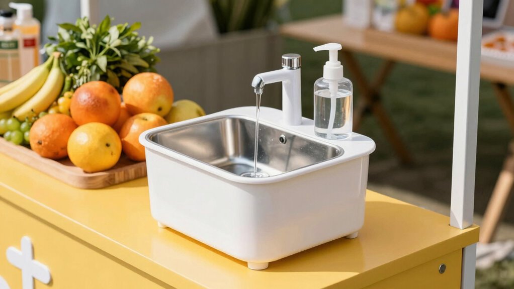portable sink hygiene essentials