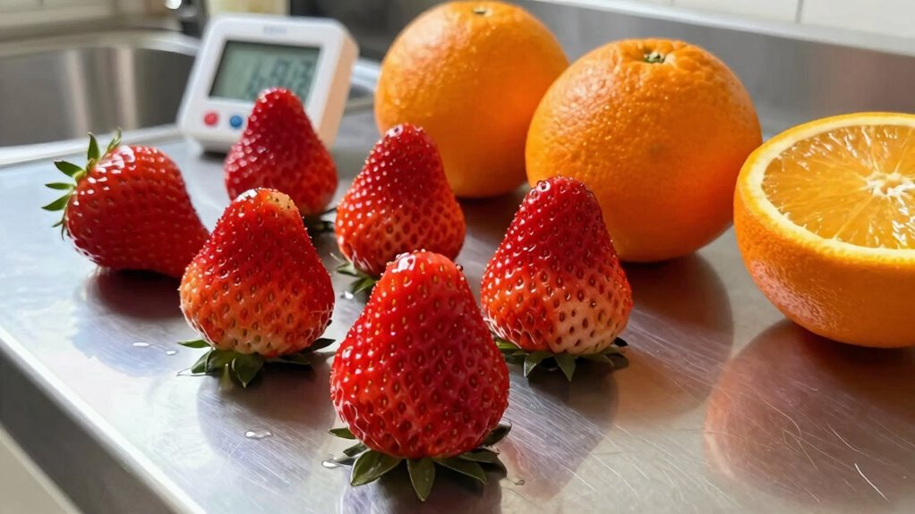 produce temperature affects juice quality