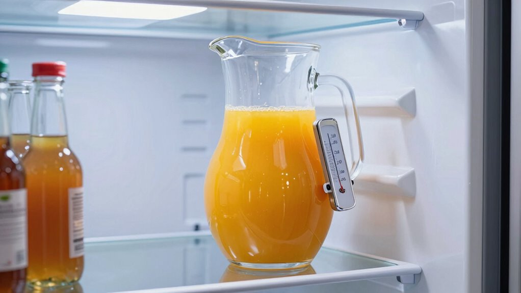 proper fridge temperature monitoring