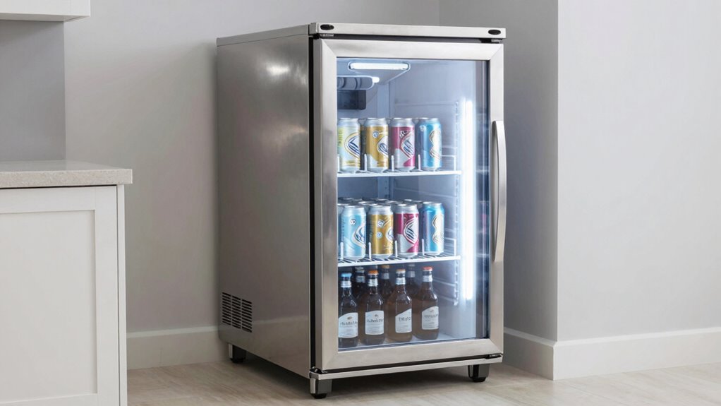 proper ventilation for beverage refrigerators