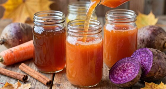 root juices create seasonal flavors