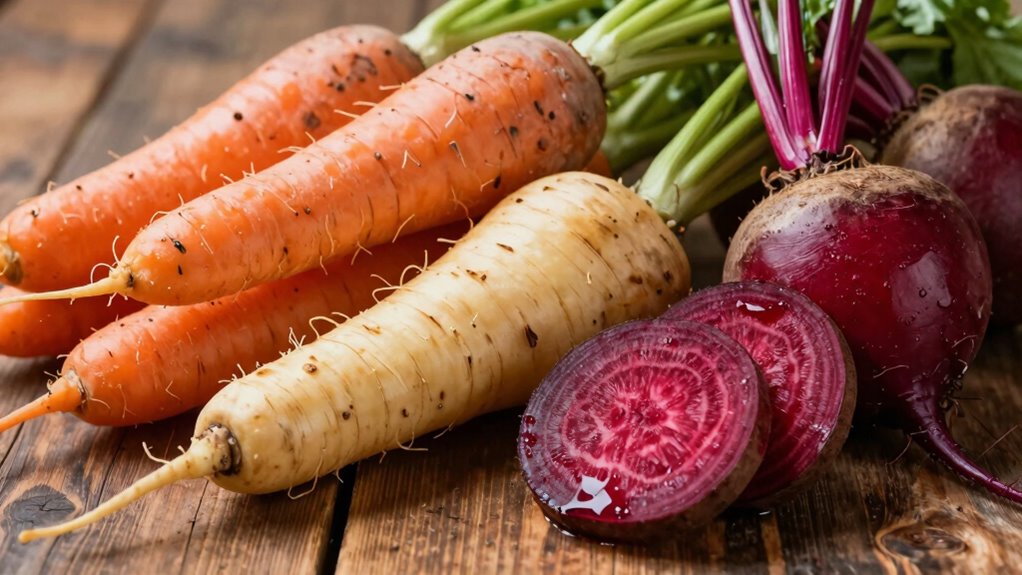 root vegetables increase weight