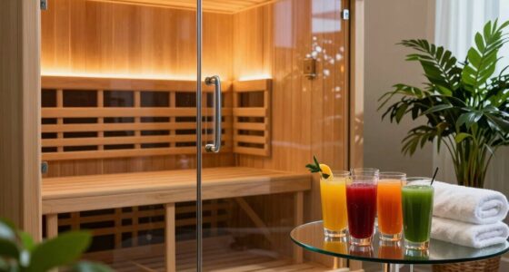 sauna and juice pairing