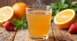 savory juice revitalizes palate