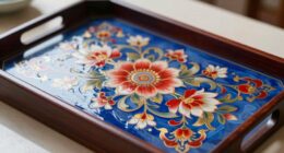 seal painted wood trays