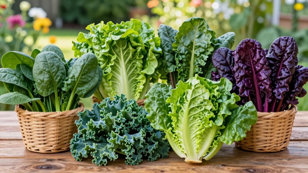 seasonal greens enhance freshness