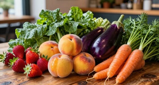 seasonal organic produce adjustments