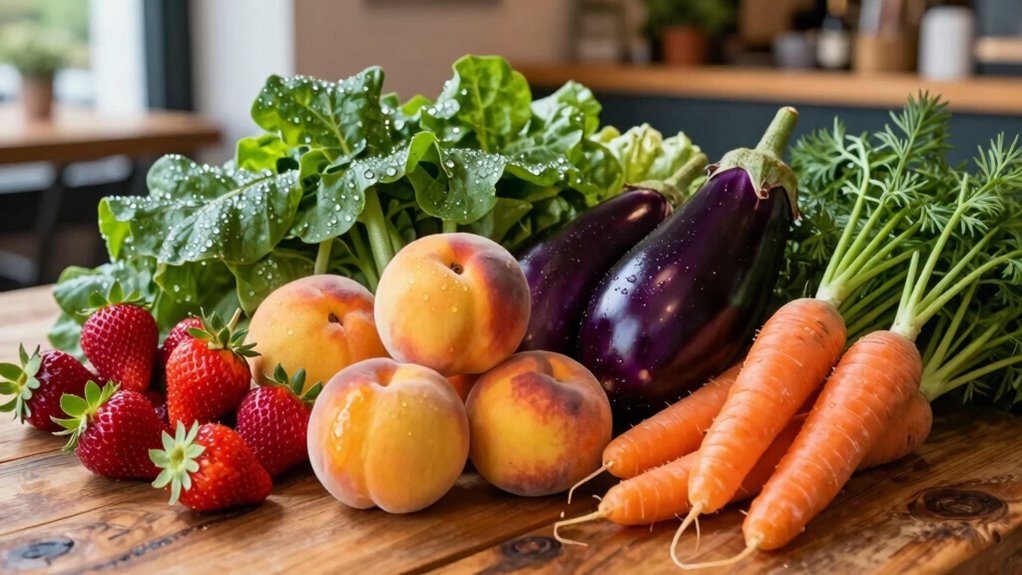 seasonal organic produce adjustments
