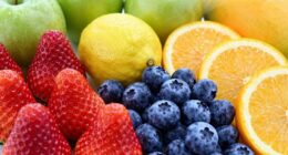 select vibrant colorful produce
