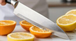 sharp curved blade design