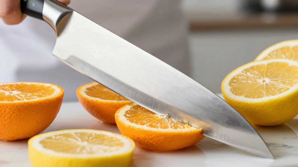 sharp curved blade design