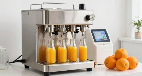small scale juice filling