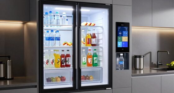smart fridge drink features