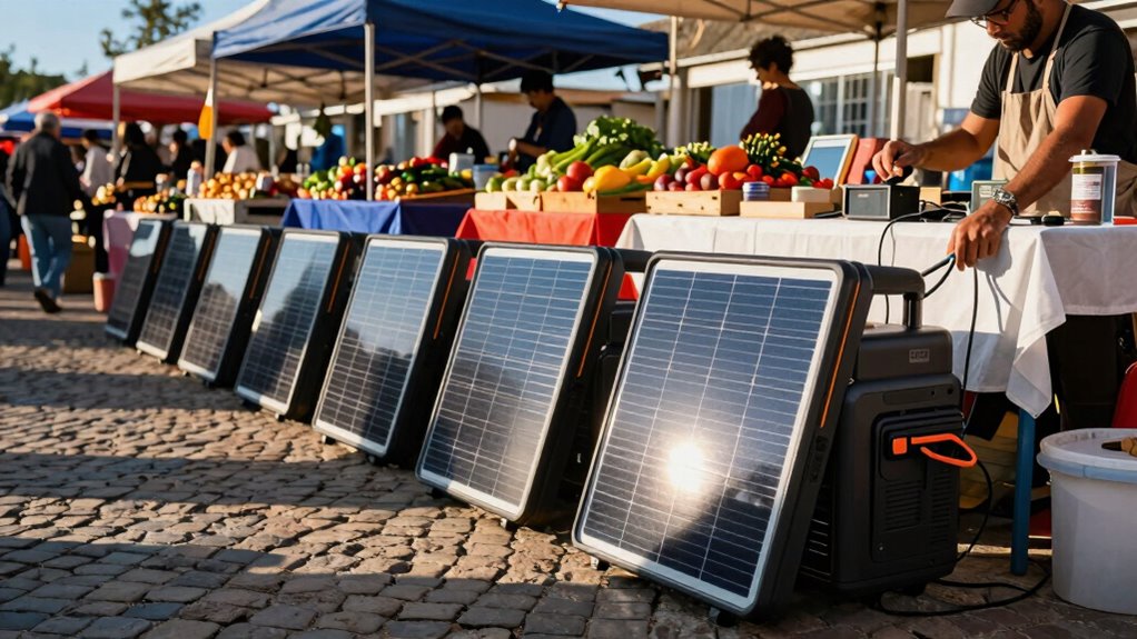 solar power for outdoor markets