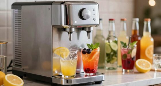 sparkling water for mocktails
