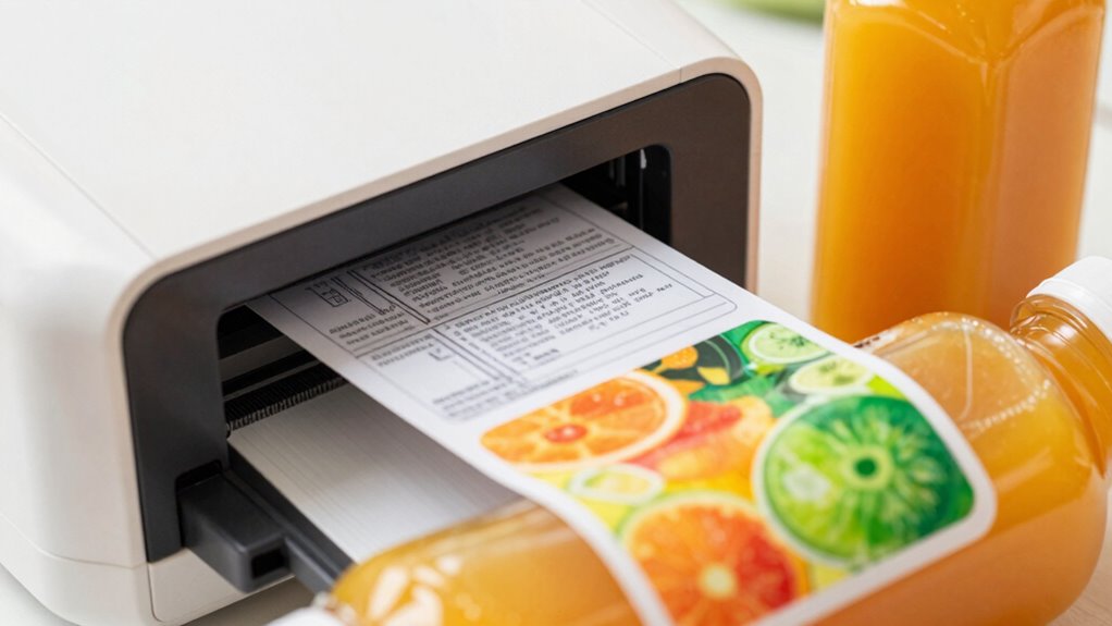 thermal vs color labels