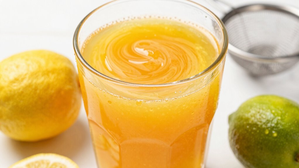 use a fine strainer