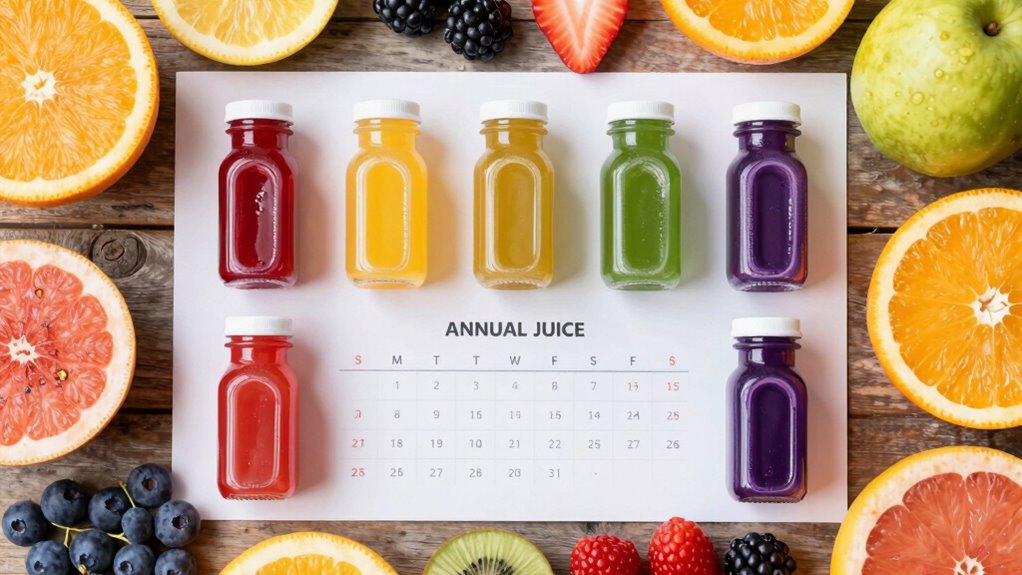 year round juice flavor planning