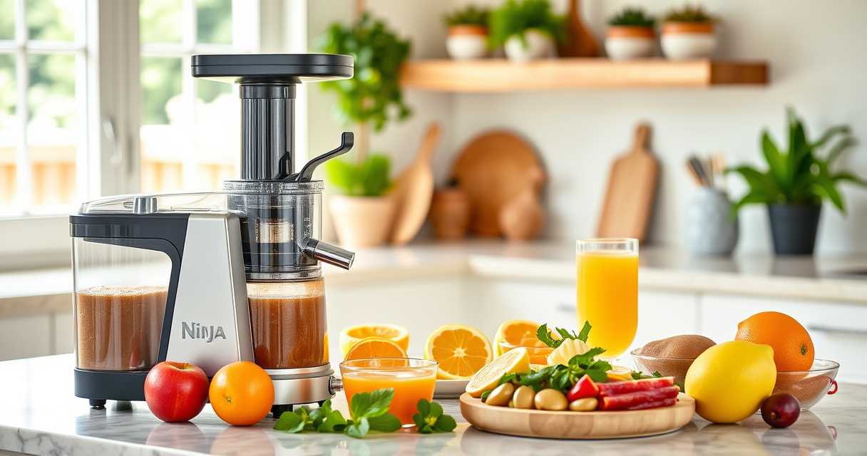Beat the Heat with Fresh Summer Juices Using Ninja NeverClog Juicer