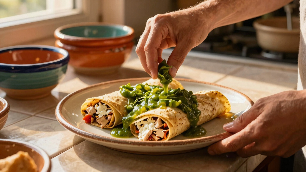 Enchiladas Verdes
