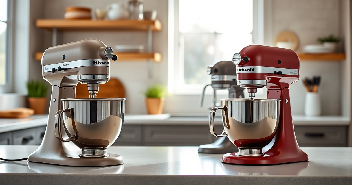 KitchenAid Artisan vs KitchenAid Professional 600: Full Comparison