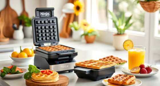 Make Perfect Summer Waffles with the Ninja Belgian Waffle Maker Pro