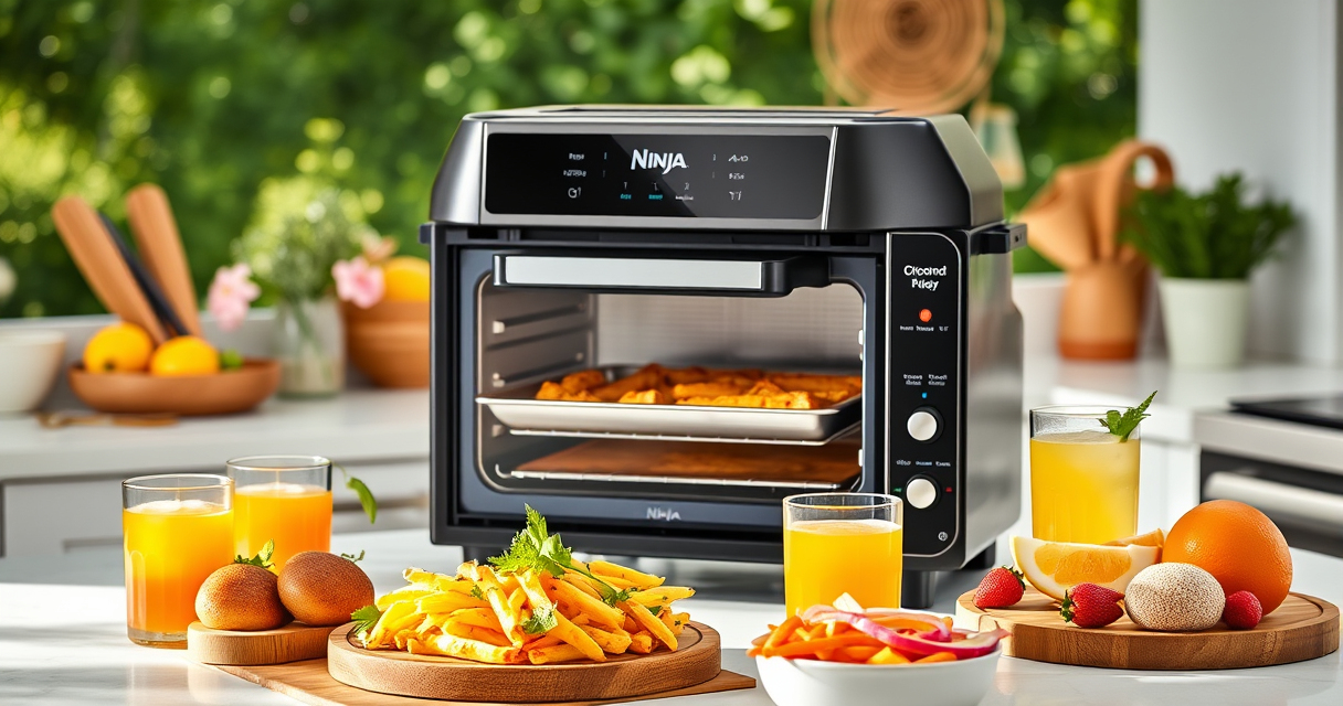 Summer Grilled Chicken with Ninja Foodi 10-in-1 Air Fry Oven