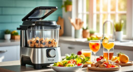 Summer Grilled Veggie Pasta with Ninja Foodi Everyday Cooker Pro