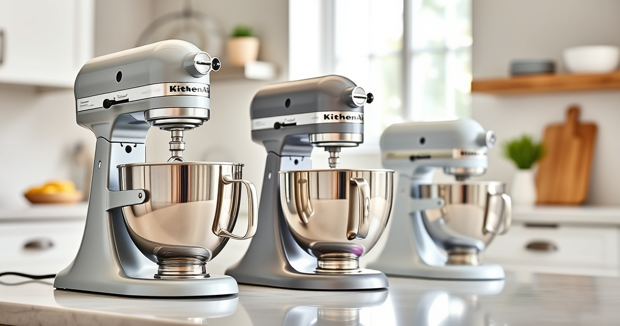 Top KitchenAid Stand Mixer Models Ranked for 2026