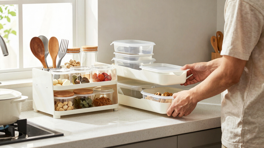 5 Space-Saving Counter Organizers That Can Double (And Even Triple) Your Counter Storage For Under $30
