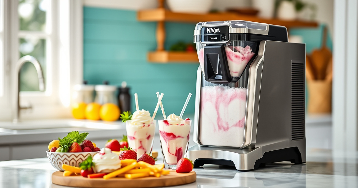 Beat the Heat with the Ninja NC701 CREAMi Swirl Ice Cream Maker