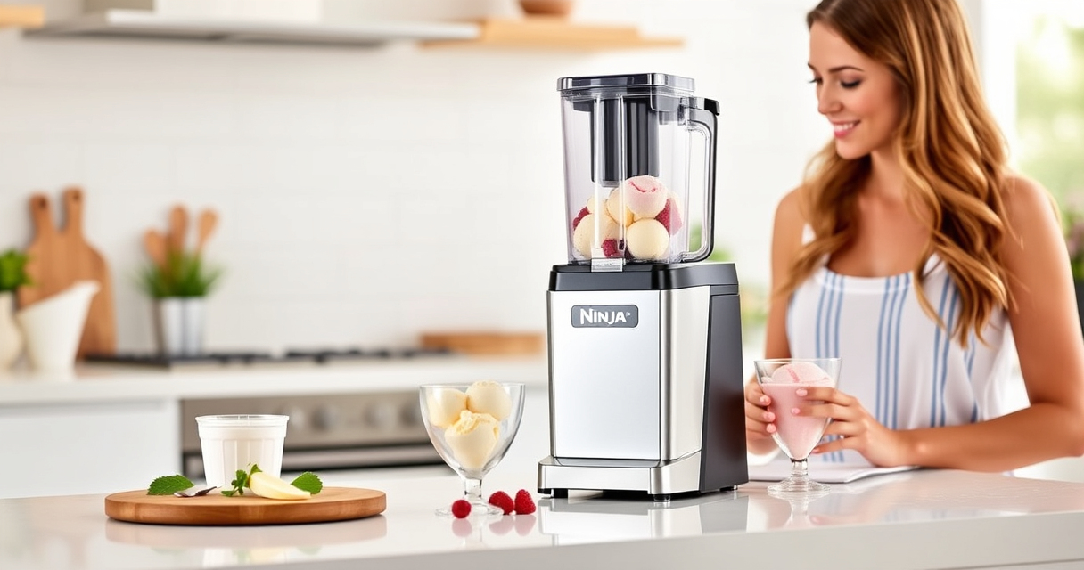 Beat the Summer Heat with the Ninja CREAMi Deluxe Ice Cream Maker