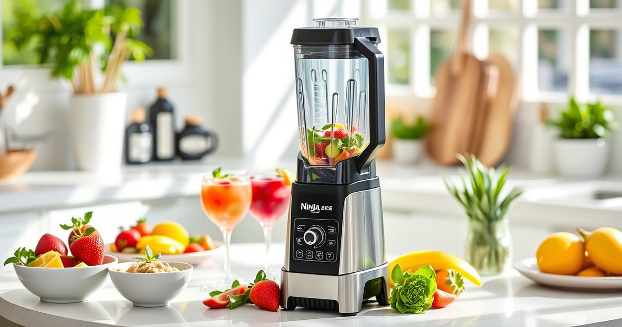 Cool Down with a Refreshing Summer Smoothie Using the Ninja BC151EM Blast Portable Blender