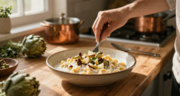 Creamy Artichoke Pasta